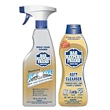 Bar Keepers Friend Soft Cleanser (26 oz) and Bar Keepers Friend MORE Spray + Foam (25.4 oz) Multipurpose Cleaner Bundle, Stain & Rust Remover for Multi Surface Bathroom, Kitchen & Outdoor Cleaning