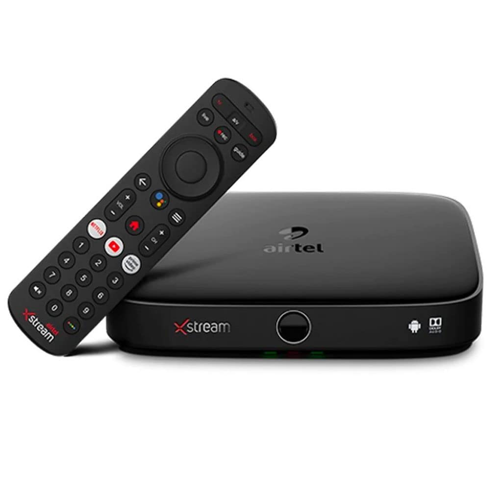 Airtel Xstream Box | Android TV Box |1 Month Ultimate Odia Plus Hindi HD Pack | Free Installation