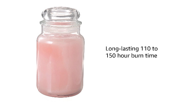 Yankee Candle Pink Sands Scented, Classic 22oz Large Jar Single Wick Candle, Over 110 Hours of Burn Time, Perfect for Creating Relaxing Atmosphere