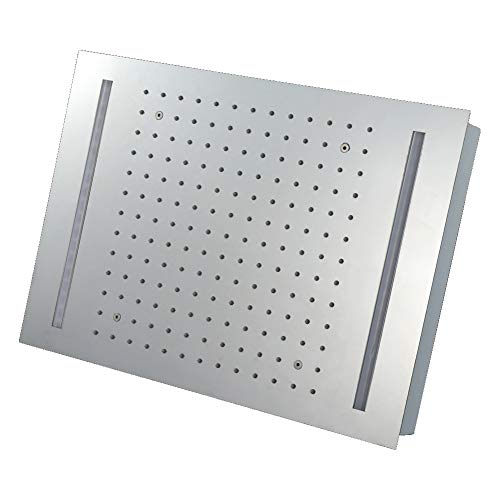 Eingebettet Dusche Dusche Top-Spray 500 x 360 Einzelfunktion LED Verborgen Großer Top-Spray 64 Farbtemperatur Convertible