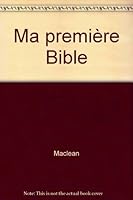 Ma Premiere Bible 2709807297 Book Cover