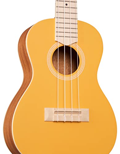Image of Cordoba 15CM Matiz Mango Concert Ukulele with Color-Matching Recycled Nylon Gig Bag