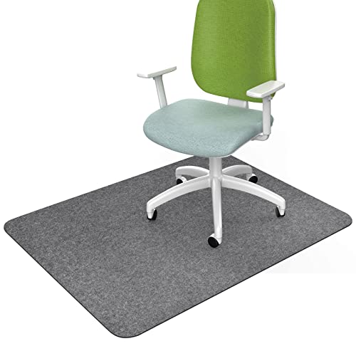 Bürostuhl-Matte für Fliesenboden, 122 x 91 cm, Hellgrau Cover