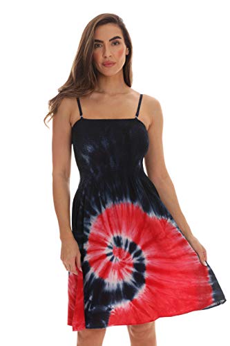 Riviera Sun Summer Dresses Short Dress Sundresses for Women 21612-RWB-XL - Image 4