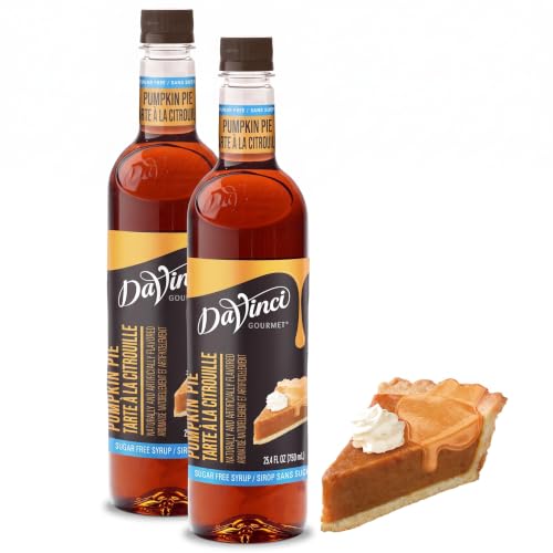 DaVinci Sugar Free Pumpkin Pie Spice Syrup (Pack of 2)