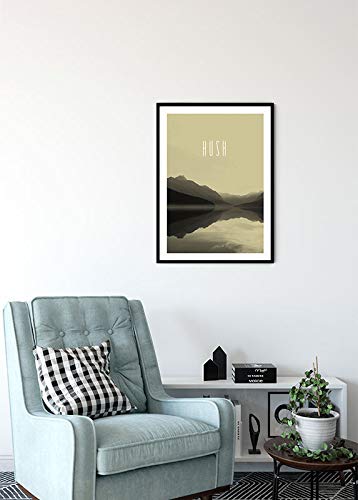 Komar Wall Picture, Yellow, Grey, Black, 40 x 50 cm - Image 4