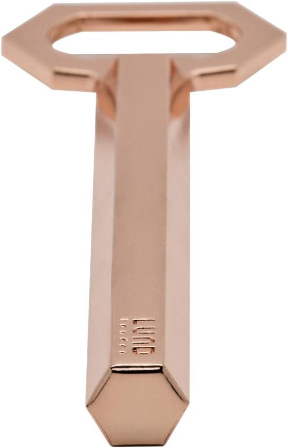 Landrondon 5240 Opener, Rose Gold, 4.2 oz (121 g), Lund Luxe Bottle Opener
