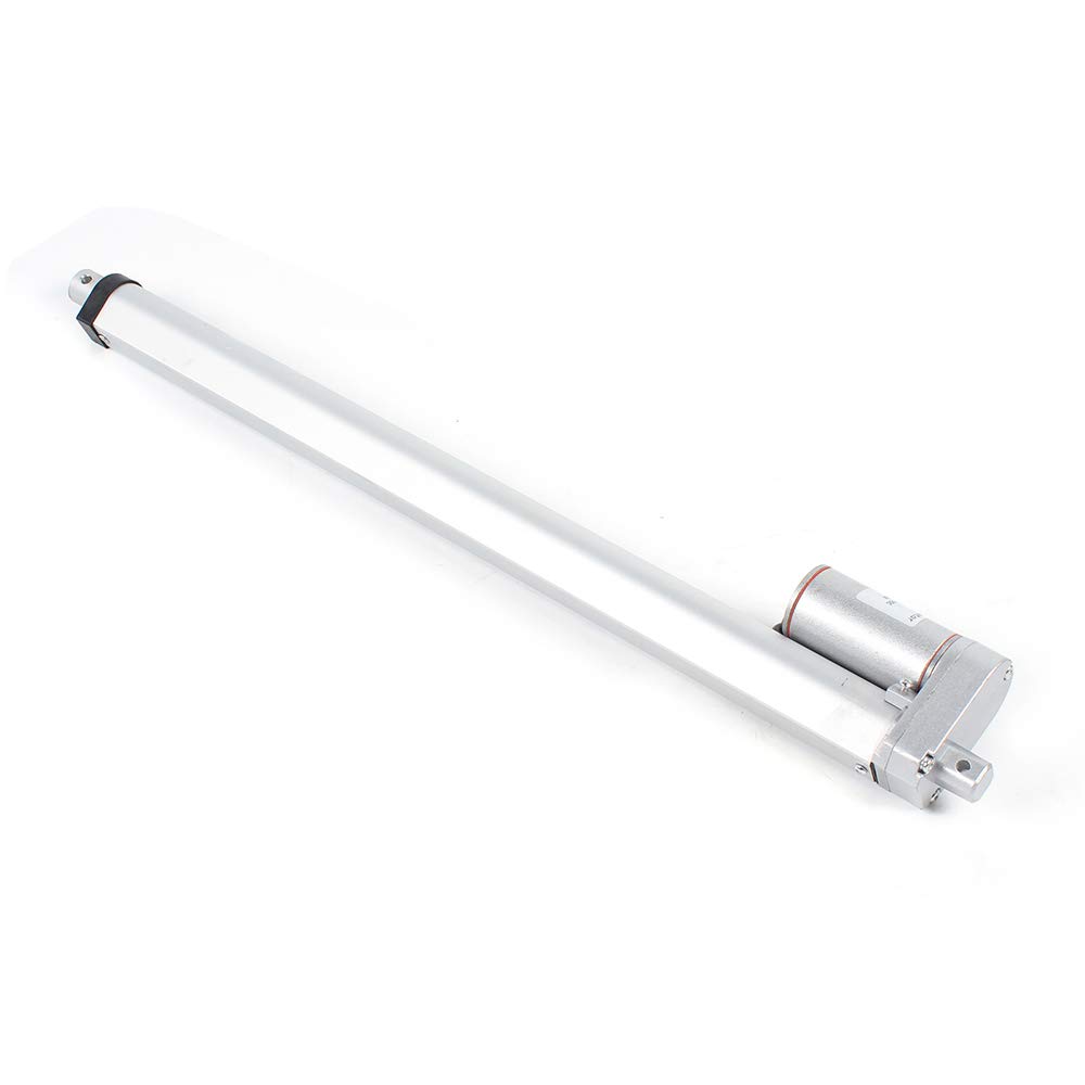 Actuator lineare 900 N DC 12 V, attuatore lineare 150 – 450 mm con telecomando < 50 dB per lavorazione meccanica, casa elettrica, ascensore, supporto per fotocamera