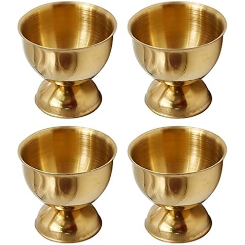 Saihisday Stainless Steel Egg Cup Set Cover