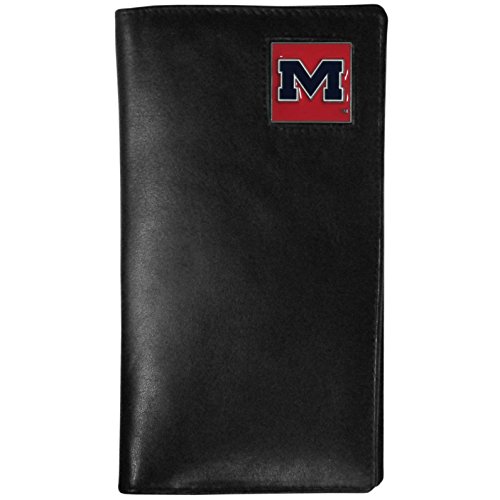 NCAA Mississippi Old Miss Rebels Tall Leather Wallet