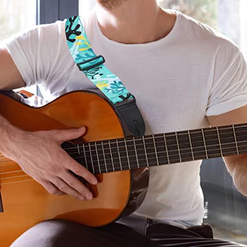 Vaguelly Ceinture De Guitare Folk De Style Simple Sangle De Guitare Folk Remplacement De La Sangle De Guitare - Les Beatles, Paul McCartney, John Lennon, RIngo Starr, George Harrison Vaguelly Ceinture De Guitare Folk De Style Simple Sangle De Guitare Folk Remplacement De La Sangle De Guitare – Image 3