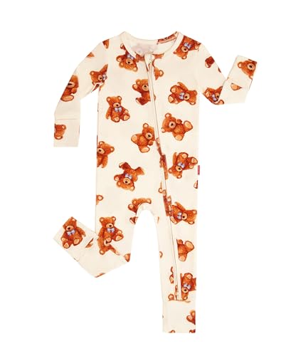 Image of EASWEET Footless Pajamas Baby Boy Girls, Viscose from Bamboo Baby Pajamas, Two Way Zipper Sleepers, Newborn Pjs