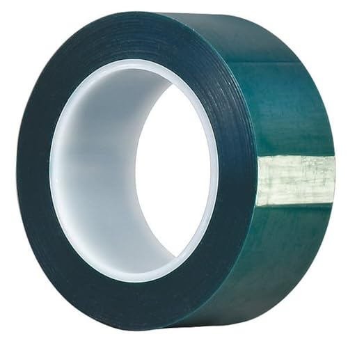 Ruban adhésif vert Tapecase 8992 film polyester de 1 en x 65,8 m pour masquage peinture