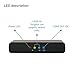 HDMI to Compornent + L/R Audio and HDMI to HDMI 1080i Video Converter/Adapter with USB Power Cable for Slingbox