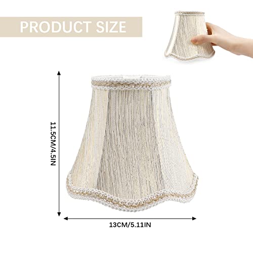 Fercaish Modern European Style Lampshade, Royal Style Fabric Lampshade Linen Lampshade, Chandelier Lampshade For Living Room, Kitchen And Dining Room Chandeliers And Wall Lamps(026) #TOP1
