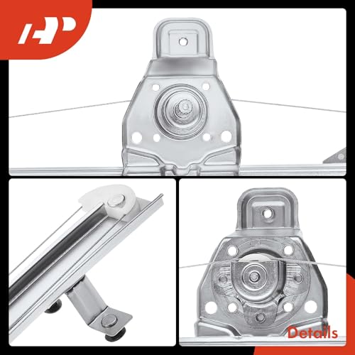 A-Premium Manual Window Regulator Rear Driver Side Compatible with Chevrolet & GMC Models - Silverado 1500, Silverado 2500 HD/3500 HD, Sierra 1500, Sierra 2500 HD/3500 HD 2007-2013 by A-Premium - Image 8