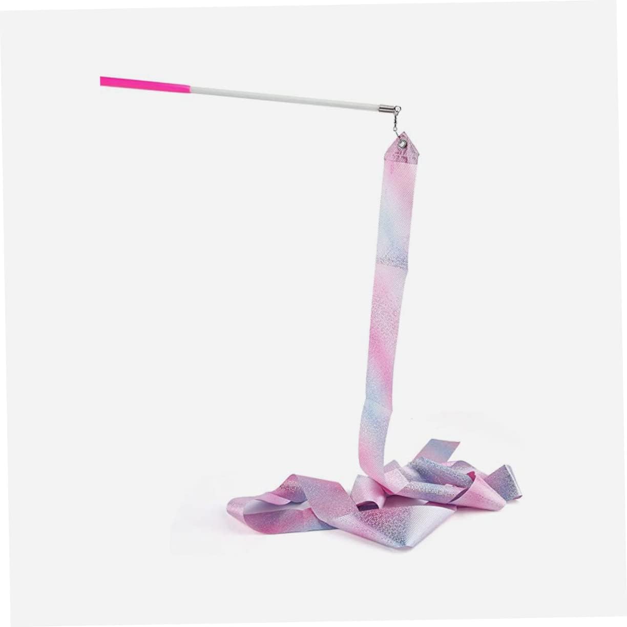 4pcs Gymnastics Ribbon Dance Ribbons Rainbow Streamer Dancing Ribbon Streamer Kids Wand Gymnastic Bars