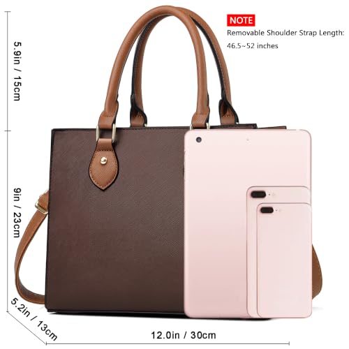 Image of CHICAROUSAL Crossbody Purses and Handbags for Women PU Leather Tote Top Handle Satchel Shoulder Bags