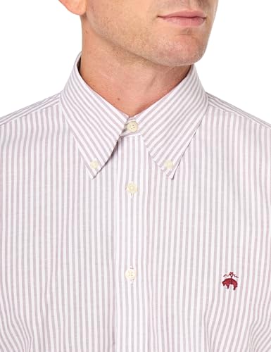 Image of Brooks Brothers Men's Non-Iron Long Sleeve Button Down Sport Shirt