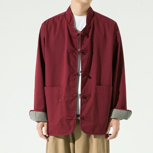 Hanfu homme coupe ample pour adopter un style rétro décontracté - 4