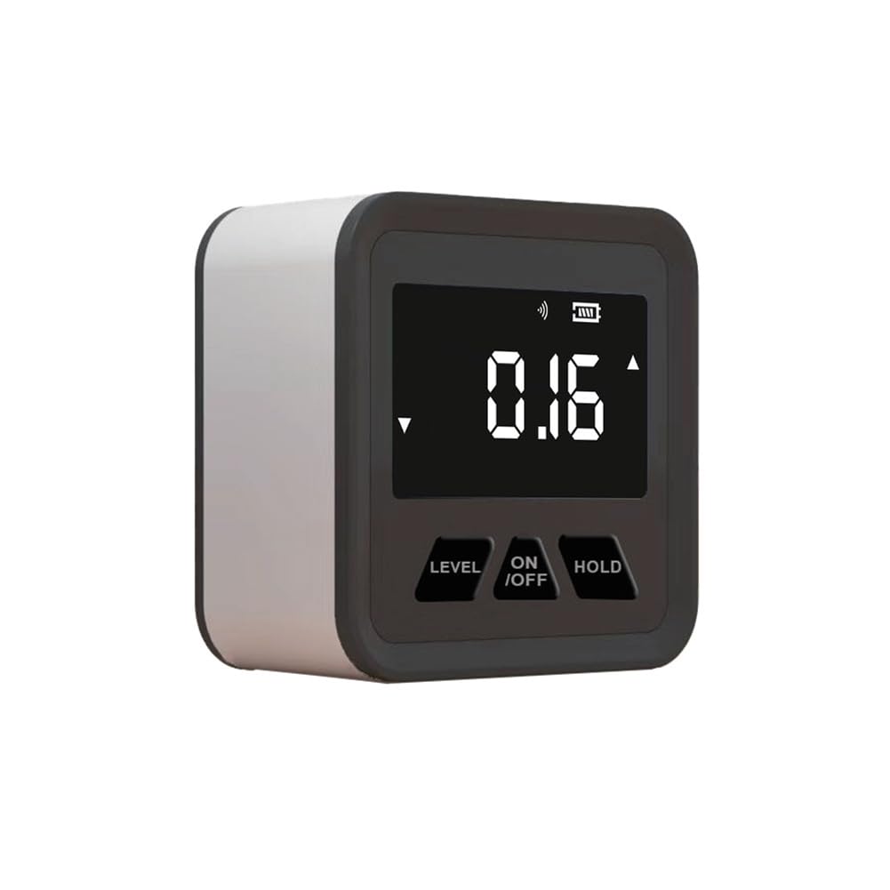 Vjsujehgy Digital Protractor Measurement Tool Digital Inclinometer Angle Gauge With Horizontal Bubble