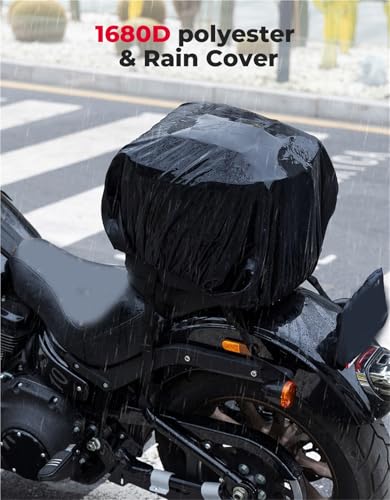Bolsa Trasera Universal con 40 L y Protección Total de Lluvia 5