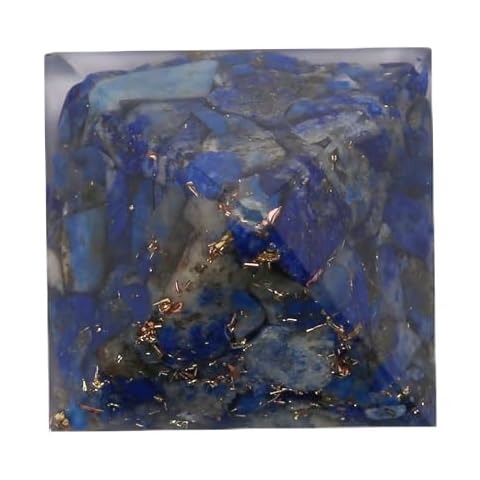 Aatm Lapis Lazuli Orgone Pyramid for EMF Protection Chakra Healing Meditation (1 and 1 Inches) Cover