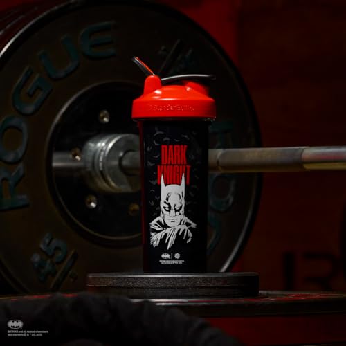 Image of BlenderBottle DARK KNIGHT (Batman) Pro28-28-oz. - Full-Color Red /Black