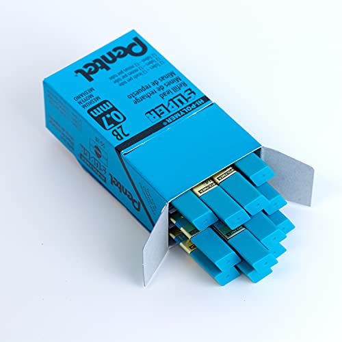 Pentel Super Hi-Polymer Lead Refill, 0.7Mm Medium, 2B, 144 Pieces Of Lead (50-2B),Gray #TOP2