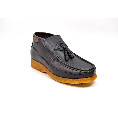 British Collection Men's Classic Three Quarters Slip on Leather Shoes2