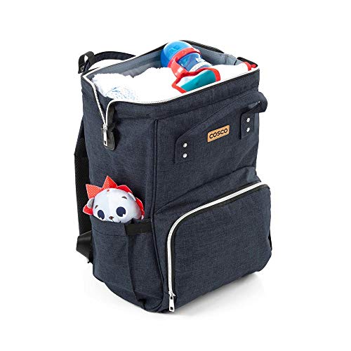 Cosco Kids, Mochila Multifuncional Peggy, Azul Mescla