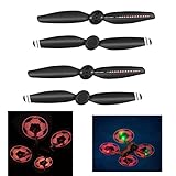 INSYOO Mavic Air 2/2s Propellers LED Editable Pattern Flash Propeller Quick Release Propeller...