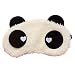 Produktbild TREESTAR Panda Carini Schlafmaske aus 100% Baumwolle Schattierung Sleep Mask für Männer Frauen Maske Augenmaske Dormire Abdeckung Schatten 11cm*18.5cm B