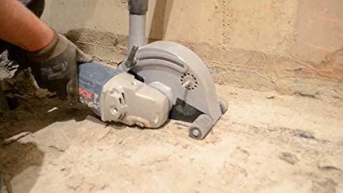 Rainureuse Bosch GNF 65 A 2400W pour couper le béton dur sans blocage