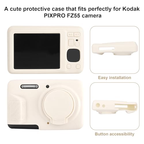 Funda de silicona para cámara Kodak PIXPRO FZ55 miniatura 2