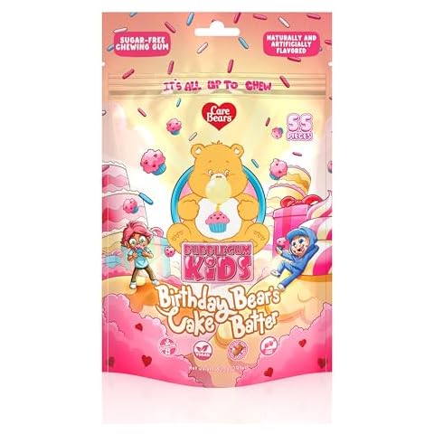 Bubblegum Kids Sugar Free Gum - Care Bears Cover
