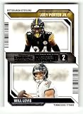 2023 Panini Contenders Round Numbers #10 Joey Porter Jr./Will Levis Pittsburgh Steelers/Tennessee Titans RC Rookie NFL Football Trading Card
