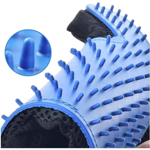 Kit 02 Luva Pet Escova Magnética para Remoção de Pelos de Cães e Gatos - Tecnologia Nano para Confor