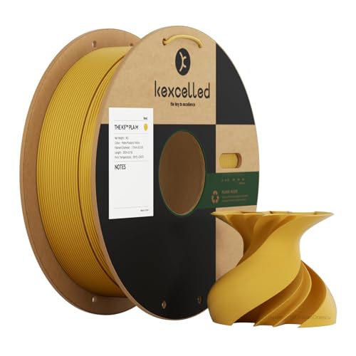 Filament kexcelled PLA Żółty Matowy (YELLOW MATTE)