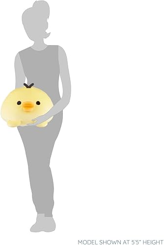 Miniatura 5 de Rilakkuma Kiiroitori San-X Original Mochi - Cojín de felpa grande de 19 pulgadas