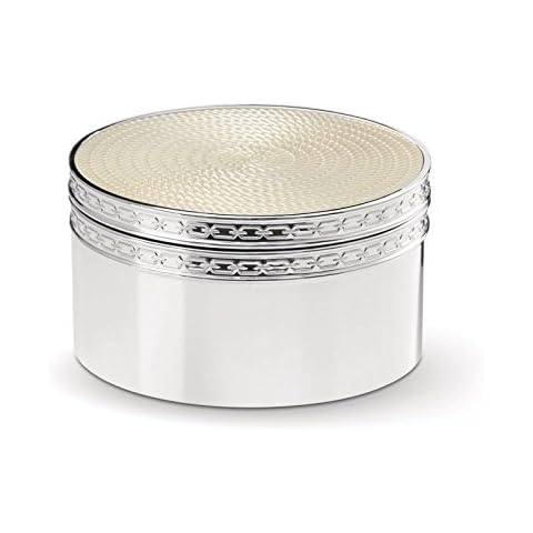 Vera Wang by Wedgwood - Silver Plated With Love Nouveau Pearl Treasure Box Cover