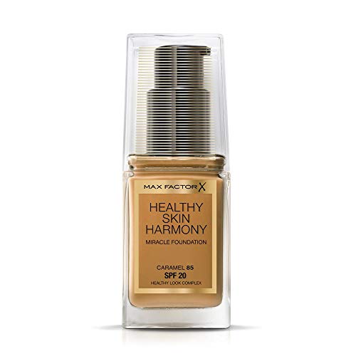 Max Factor Healthy Skin Harmony Foundation, SPF 2, 85 Caramel, 30 ml