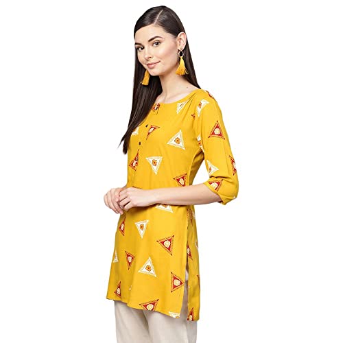 Image of anubhutee Women Bandhani Printed Kurti