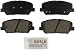 Bosch BE1413 Blue Disc Brake Pad Set for Hyundai: 2010-15 Genesis Coupe, 2013-15 Veloster; Kia: 2011-15 Optima - FRONT