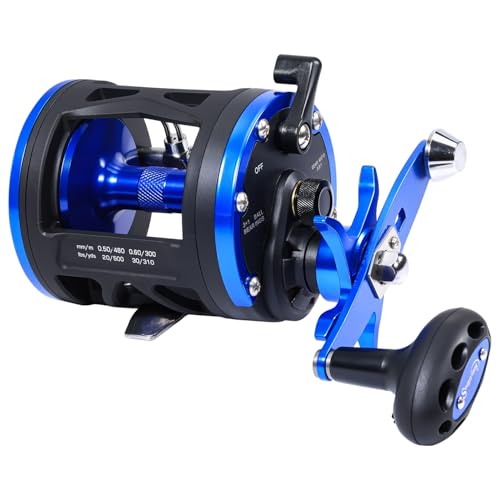 Sougayilang Trolling Reel & Conventional Fishing Reel - Saltwater Level