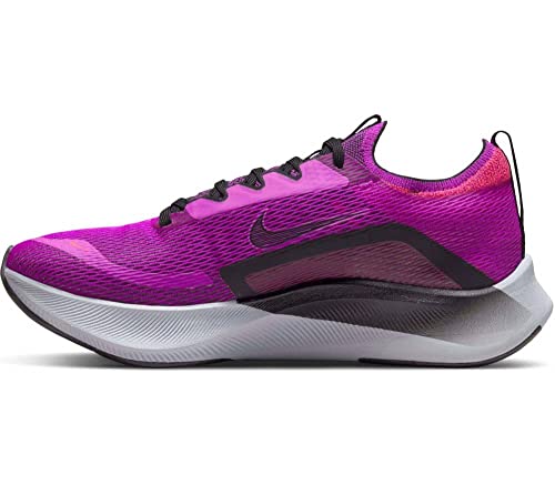 NIKE Zoom Fly 4 CT2401 - Tenis Deportivos para Correr para Mujer (Hyper Violet/Black-Flash Crimson 501), Hiper Violet Black Flash Crimson, 37.5 EU