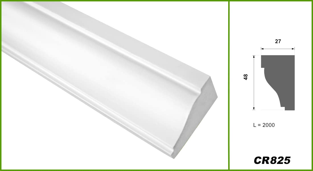 , Cantidad:30 metros / 15 tira, CR-Glatt Serie GD:CR825-48x27mm