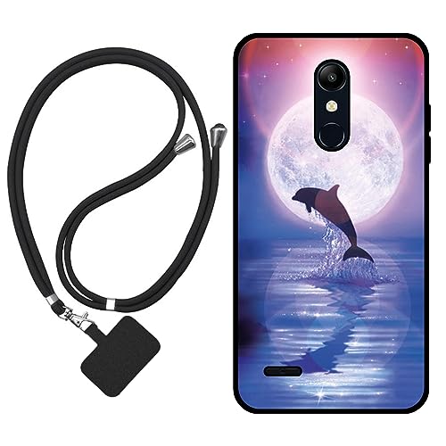 Sunrive Cover compatibile con LG K11,Custodia Case in molle matte