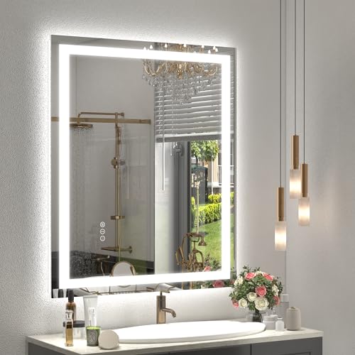 Image of 30x36 Inch LED Bathroom Vanity Mirror