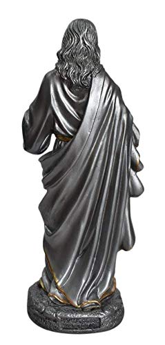 Sacred Heart Of Jesus Christ Lord Catholic Religious Gifts 10 Inch Pewter Tone Statue Figurine Decoration #TOP2